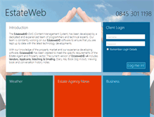 Tablet Screenshot of estateweb.com